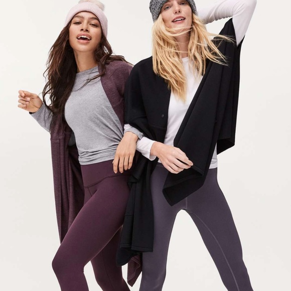 Lululemon Live Freely Wrap in Heathered Black Cherry - One Size - Picture 5 of 5